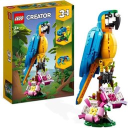 Toy Construction Set Jungle Animal Figures Includes Parrot Frog and Fish 3 in 1 Compatible with LEGO Creator Size Unknown Color Unknown Material Unknown Quantity Unknown Format Unknown Shape Unknown Usage Unknown Included Items Unknown